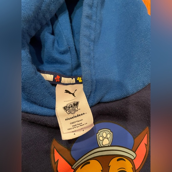 PUMA x PAW PATROL Toddler Sweatsuit Size 4 - Picture 5 of 6